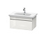 Тумба под раковину Duravit Durastyle DS638102222, белый глянцевый