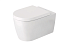 Унитаз Duravit ME by Starck 252909AC00, белый шелковисто-матовый/белый глянцевый