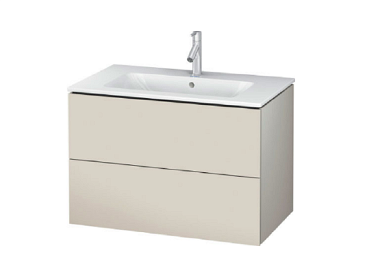 Тумба под раковину Duravit L-Cube LC624109191, серо-коричневый матовый - duravit shop