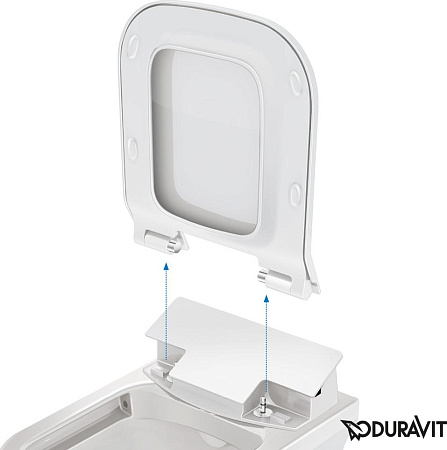 Крышка-биде Duravit SensoWash Slim 611400002000300 для P3 Comforts - duravit shop