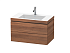 Тумба под раковину Duravit L-Cube LC6927O7979, орех натуральный