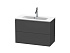 Тумба под раковину Duravit L-Cube LC625704949, графит матовый