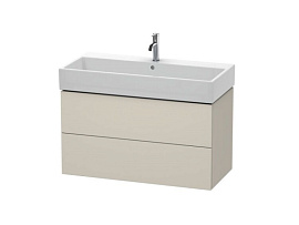Тумба под раковину Duravit L-Cube LC627809191, серо-коричневый матовый
