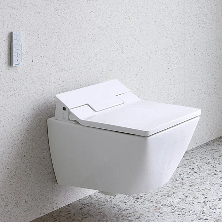 Унитаз Duravit Viu 2511590000 37 x 57 см подвесной, безободковый, с креплением Durafix, белый - duravit shop