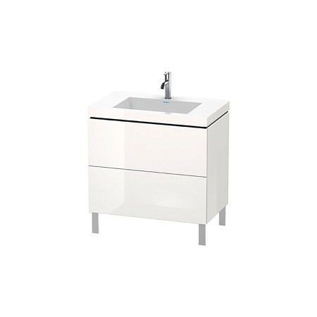 Тумба под раковину Duravit L-Cube LC6937O2222/UV999200000, белый глянцевый - duravit shop