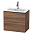 Тумба под раковину Duravit L-Cube LC625607979, орех натуральный
