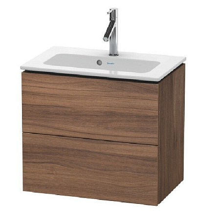 Тумба под раковину Duravit L-Cube LC625607979, орех натуральный - duravit shop