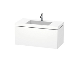 Тумба под раковину Duravit L-Cube LC6918O1818, белый матовый