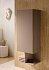 Шкаф-пенал Duravit Balcoon BA1302RJGIG0000, Slate Brown Matt Decor/Slate Brown Structured Matt Decor