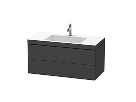 Тумба под раковину Duravit L-Cube LC6928O4949, графит матовый
