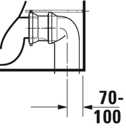 Унитаз напольный Duravit D-Neo, белый, 2002090000 - duravit shop