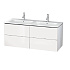 Тумба под раковину Duravit L-Cube LC625902222, белый глянцевый