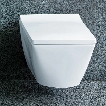 Подвесной унитаз Duravit Viu 25110900001 37 x 57 см безободковый, с креплением Durafix, с покрытием WG, белый - duravit shop