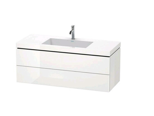 Тумба под раковину Duravit L-Cube LC6929O2222, белый глянцевый - duravit shop