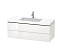 Тумба под раковину Duravit L-Cube LC6929O2222, белый глянцевый