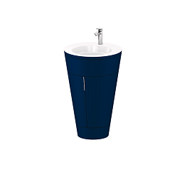 Тумба под раковину Duravit Starck 1 S19513O10980000, ночной синий матовый