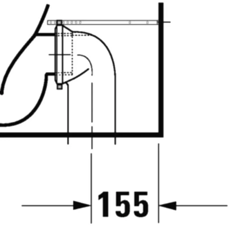 Унитаз напольный Duravit D-Neo, белый, 2002090000 - duravit shop