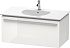 Тумба под раковину 100 см Duravit X-Large XL606302222, белый глянец