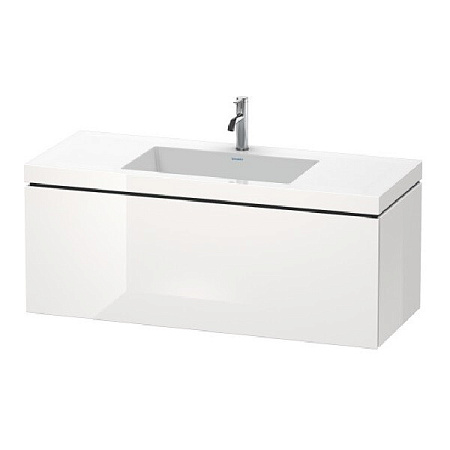 Тумба под раковину Duravit L-Cube LC6919O8585, белый глянцевый - duravit shop