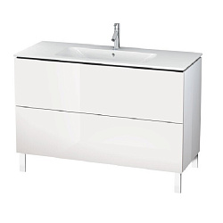 Тумба под раковину Duravit L-Cube LC662802222, белый глянцевый