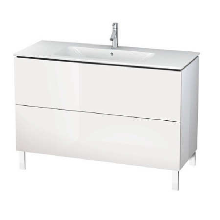 Тумба под раковину Duravit L-Cube LC662802222, белый глянцевый - duravit shop