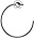 Полотенцедержатель кольцо Duravit  D-code 0099211000
