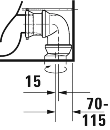 Унитаз напольный Duravit D-Neo, белый, 2002090000 - duravit shop