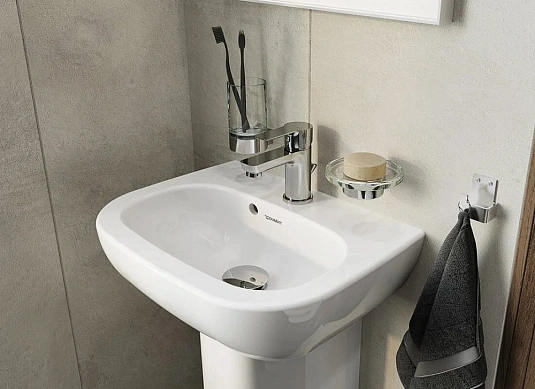 Смеситель для раковины Duravit  A11010001010 хром - duravit shop