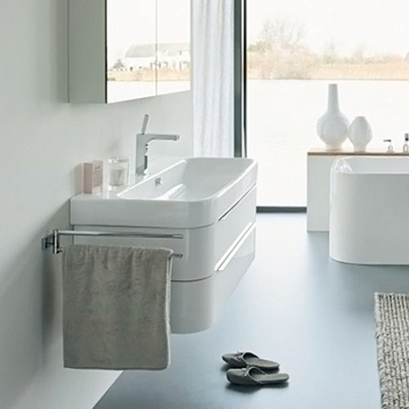 Тумба под раковину 78 см Duravit Happy D.2 H2636502222,белый - duravit shop