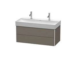 Тумба под раковину Duravit XSquare XS416309090, фланелево-серый шелковисто-матовый