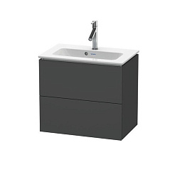 Тумба под раковину Duravit L-Cube LC625604949, серо-графит матовый