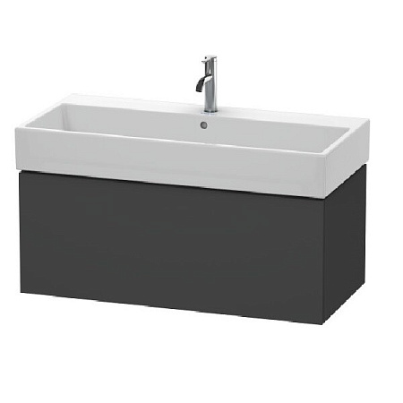 Тумба под раковину Duravit L-Cube LC617804949, графит матовый - duravit shop