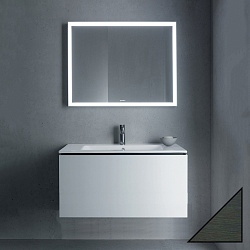 Мебель для ванной Duravit L-Cube LC6141 83 коричневая сосна