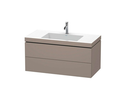 Тумба под раковину Duravit L-Cube LC6928O4343, базальт матовый - duravit shop