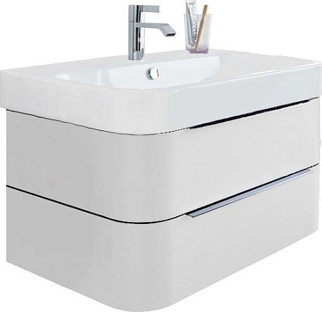 Тумба под раковину 78 см Duravit Happy D.2 H2636502222,белый - duravit shop