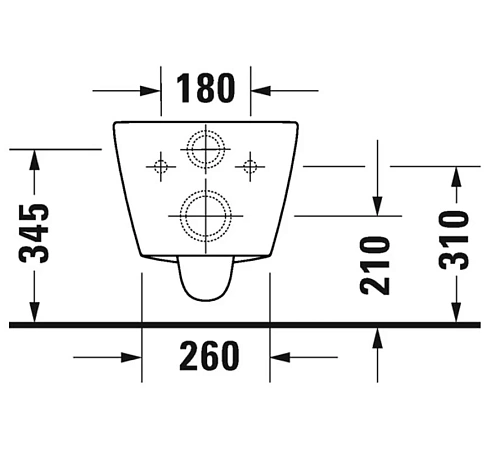 Унитаз подвесной Duravit D-Neo 45770900A1 Rimless, безободковый, сиденье микролифт, белый - duravit shop