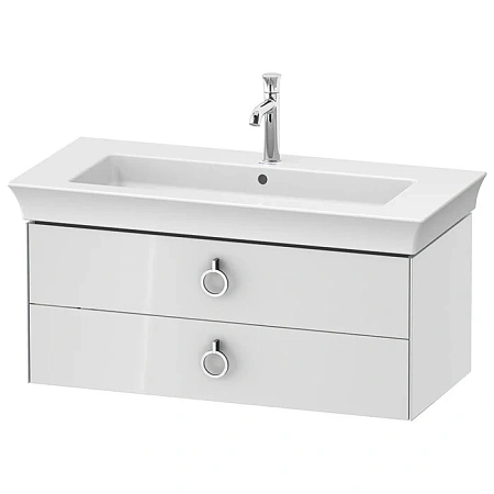 Тумба под раковину Duravit White Tulip WT435203636 + UV986307777 белый - duravit shop