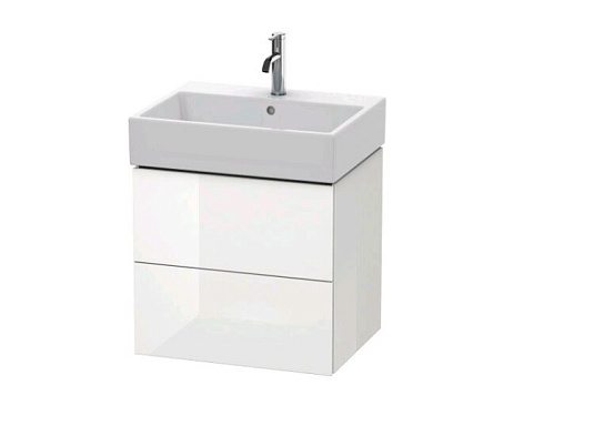 Тумба под раковину Duravit L-Cube LC627502222, белый глянцевый - duravit shop