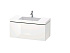 Тумба под раковину Duravit L-Cube LC6918N4343, базальт матовый