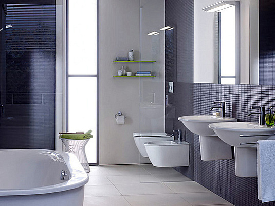 Унитаз подвесной Rimless Duravit Darling new 2557090000 безободковый - duravit shop