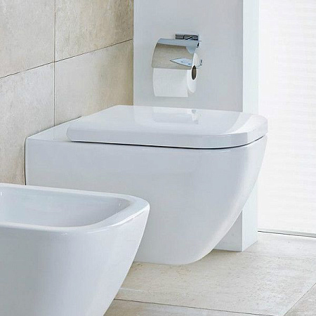 Унитаз подвесной Rimless Duravit Happy D.2 2222090000 безободковый - duravit shop