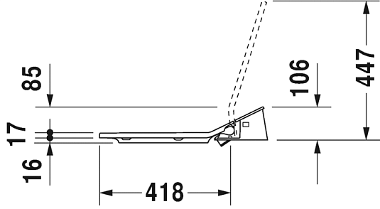 Крышка-биде Duravit SensoWash Slim 611400002000300 для P3 Comforts - duravit shop