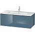 Тумба под раковину 102 см Duravit L-Cube LC614204747,синий глянец