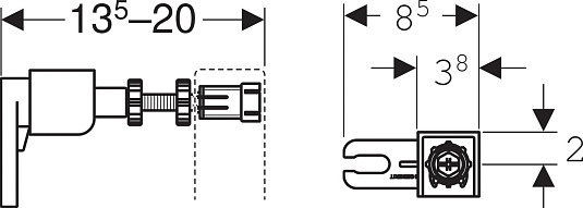Комплект крепления для инсталляций Geberit Duofix 111.815.00.1 - duravit shop