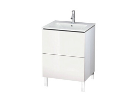 Тумба под раковину Duravit L-Cube LC662508585, белый глянцевый лак