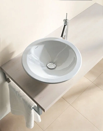 Раковина накладная Duravit Bagnella 451400000 белый - duravit shop