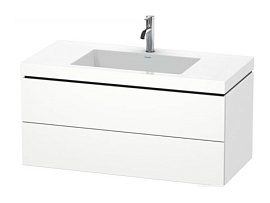Тумба под раковину Duravit L-Cube LC6928O1818, белый матовый