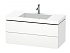 Тумба под раковину Duravit L-Cube LC6928O1818, белый матовый