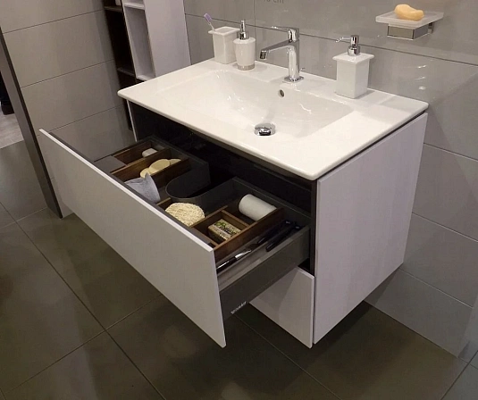 Тумба под раковину Duravit L-Cube LC6927O1818 белый - duravit shop