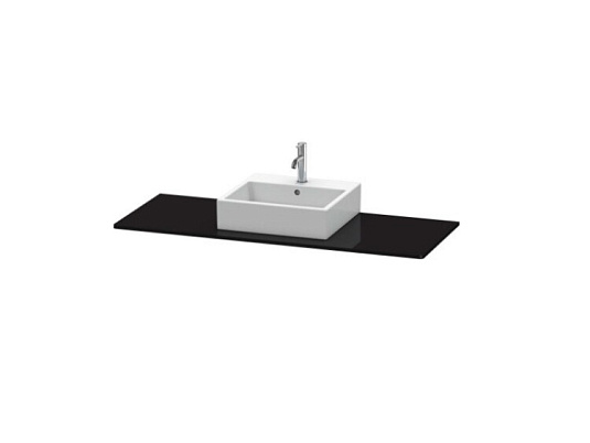 Столешница Duravit XSquare XS060GL4040, черный глянцевый - duravit shop